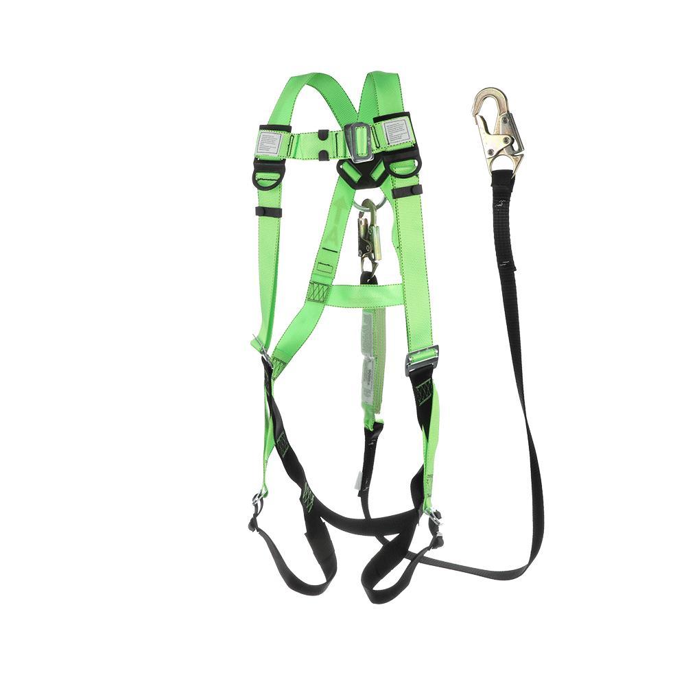 Permanetly Fixed Lanyard Fall Protection Compliance Kit