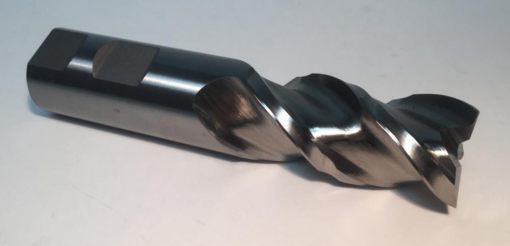 3/8&#34; 3FL Polished Cobalt MINICUT End Mill