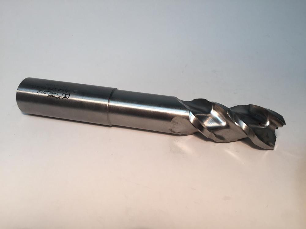 1&#34; 3FL Polished Cobalt Extra Long MINICUT End Mill