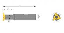 Simtek 282-AF5E - SD08.0 SIMMILL PX B Type Toolholder