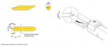 Simtek 282-AJ6Q - A06.R SIMTURN AX Chamfering Insert