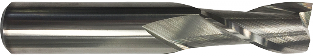 3/8 X 3/8 X 7/8 X 2-1/2 2FL Square Solid Carbide End Mill