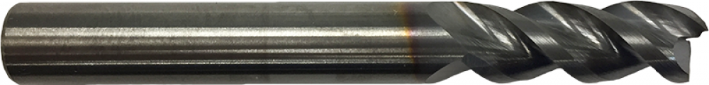 1/8 X 1/8 X 1/4 X 1-1/2 3FL TiCN Coated Square End Mill For Aluminum