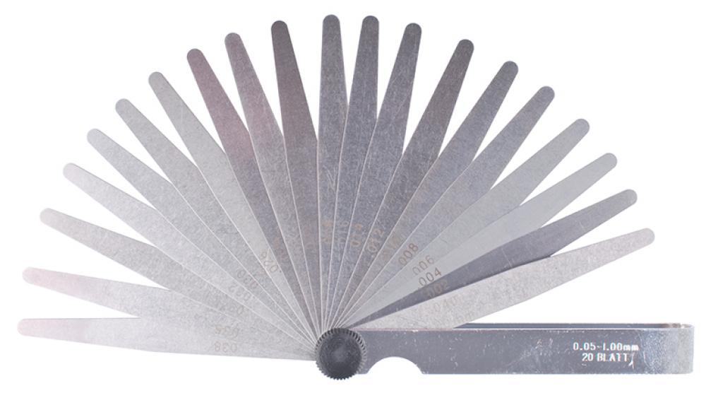 Fowler Metric 20 Leaf Set Tapered Thickness Gauge