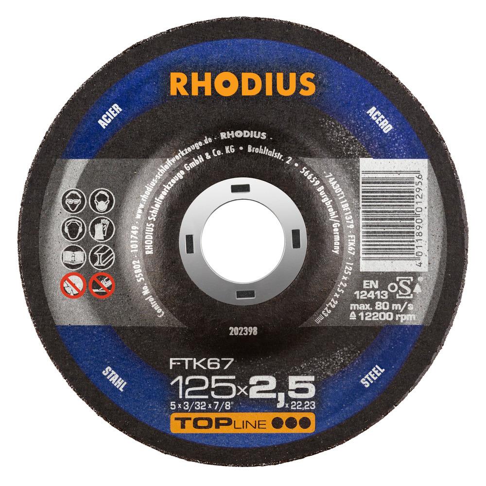 Rhodius 6X.045X7/8 FTK67M TOP TYPE 27 WHEEL
