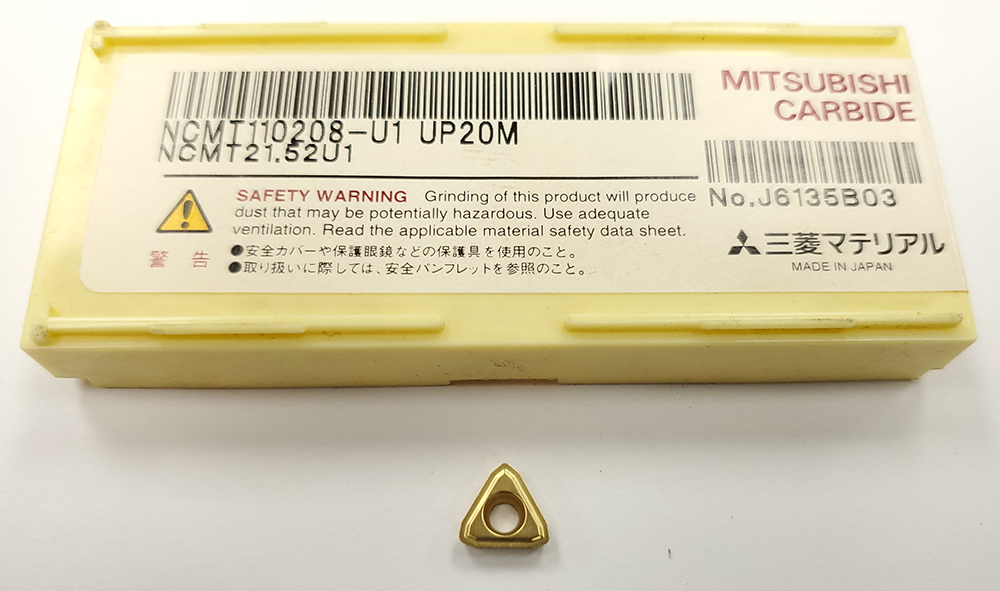 NCMT 110208U2 UP20M INSERT