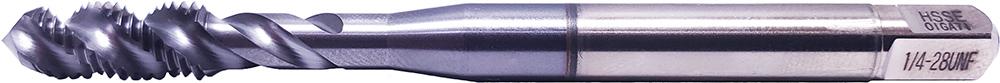 Yamawa Z-PRO Series Spiral Flute Tap for Steels/Plastics, 5/16-18 UNF